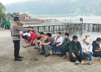 Kasat Polairud Polres Tabanan Jumat Curhat, Sambang DTW