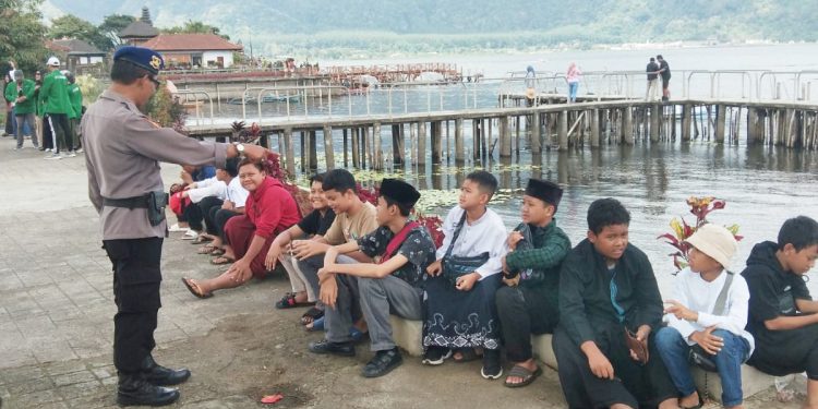 Kasat Polairud Polres Tabanan Jumat Curhat, Sambang DTW