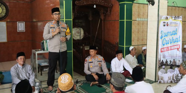 Cooling System, Kapolres Situbondo Sambang Ulama Ajak Sukseskan Pemilu 2024 dengan Damai
