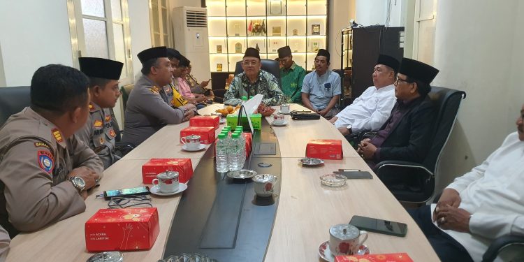 Cooling System, Kapolres Pelabuhan Tanjungperak Kunjungi PCNU Kota Surabaya