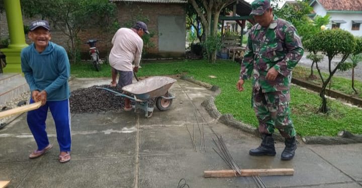 Komsos Kepada Warga Binaan, Babinsa Koramil 426-05/PA Berikan Himbauan Tentang Kerukunan Dan Keamanan