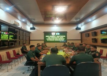 Jelang Serah Terima Jabatan Dandim Blitar, Tim Verifikasi Dari Korem 081/DSJ Madiun Datangi Kodim 0808/Blitar