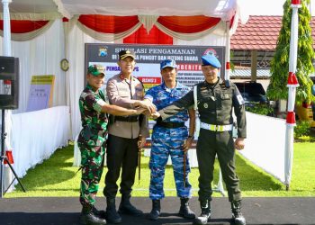Tingkatkan Soliditas dan Sinergitas, Polres Jombang Gelar Apel Gabungan dan Patroli Skala Besar dengan TNI