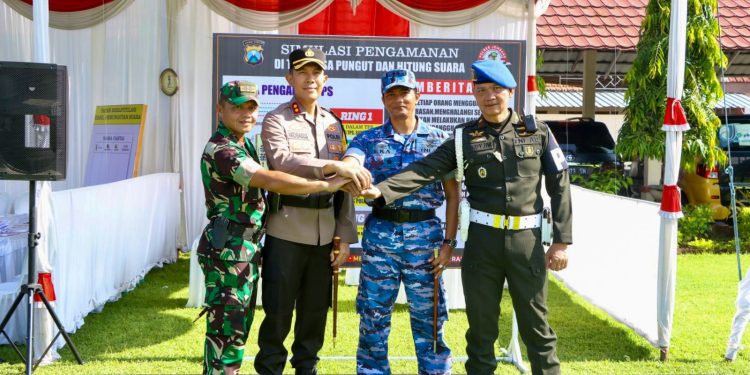 Tingkatkan Soliditas dan Sinergitas, Polres Jombang Gelar Apel Gabungan dan Patroli Skala Besar dengan TNI