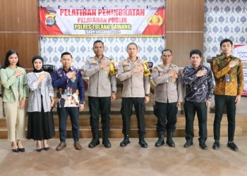 Kapolres Tulang Bawang Motivasi Personelnya Pada Pelatihan Peningkatan Yanlik