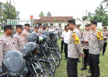 Polres Tulang Bawang Cek Randis Jelang Pesta Demokrasi, AKBP James Paparkan Tujuannya
