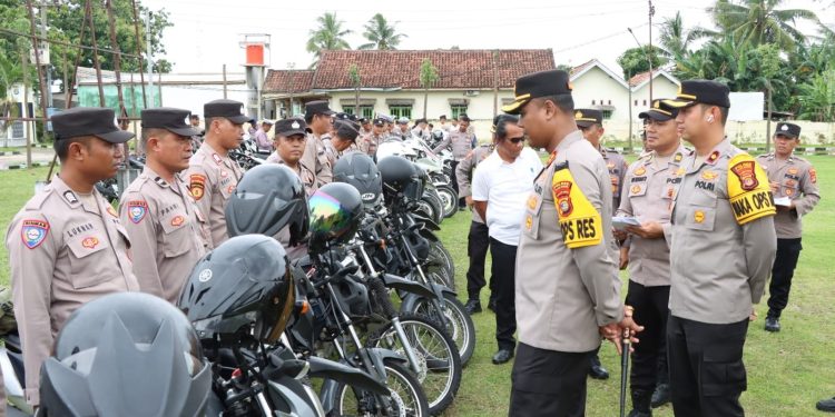 Polres Tulang Bawang Cek Randis Jelang Pesta Demokrasi, AKBP James Paparkan Tujuannya