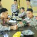 Jelang Pemilu, Personel Polres Tulang Bawang Barat di Cek Kesehatan.