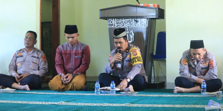 Polres Tulang Bawang Barat Adakan Pengajian Peringatan Isra’ Mi’raj 2024.