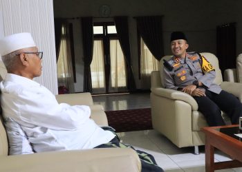 Awali Tugas Baru, Kapolres Kediri Kota Silaturahmi ke Para Tokoh Agama dan Ulama
