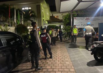 Beri Rasa Aman Kepada Warga Menjelang Pencoblosan Polres Tabanan Tingkatkan Blue Light Patrol