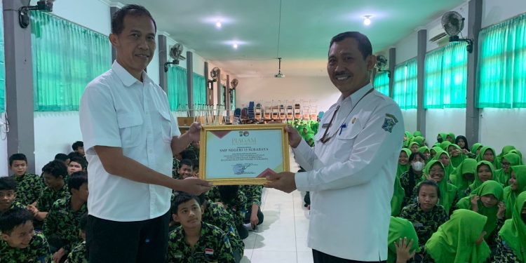 Polres Pelabuhan Tanjungperak Selamatkan Generasi Bangsa Ajak Pelajar Perangi Narkoba