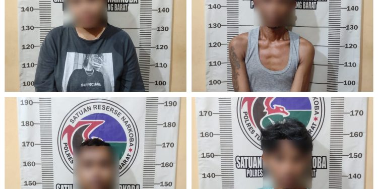 Hasil Pengembangan. Pasutri Ini Ditangkap Satres Narkoba Polres Tulang Bawang Barat.