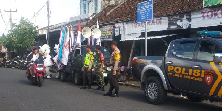 KPU Tabanan Woro Woro Ingatkan Masyarakat Nyoblos