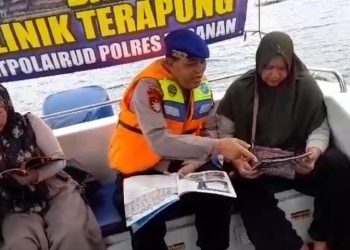 Berikan Pelayanan Prima dan Program Unggulan Baharkam, Sat Polairud Polres Tabanan Buka Perpustakaan dan Klinik Terapung