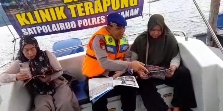 Berikan Pelayanan Prima dan Program Unggulan Baharkam, Sat Polairud Polres Tabanan Buka Perpustakaan dan Klinik Terapung