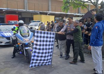 Polres Tabanan Lepas Logistik Pemilu 2024 ke Seluruh Desa “Inilah Pesan Kapolres”