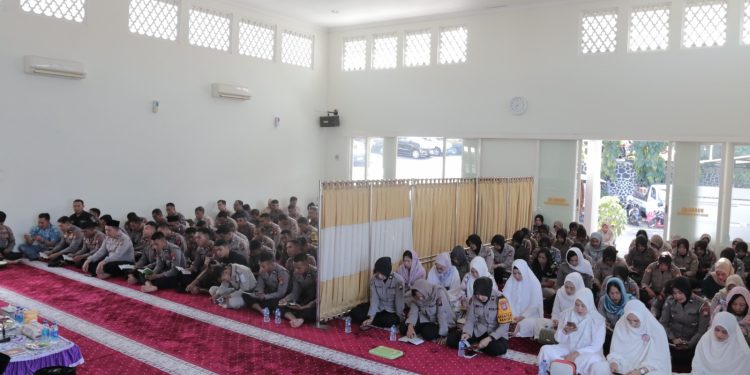 Pengamanan Pemilu 2024, Polresta Malang Kota Beri Bekal Rohani untuk Anggota