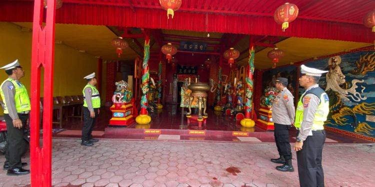 Polres Nganjuk Intensifkan Patroli Skala Besar Antisipasi Gangguan Saat Libur Panjang