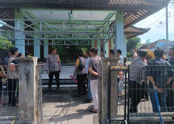 Pastikan Kesiapan TPS, Kapolres Tabanan Lakukan Pengecekan Sejumlah TPS