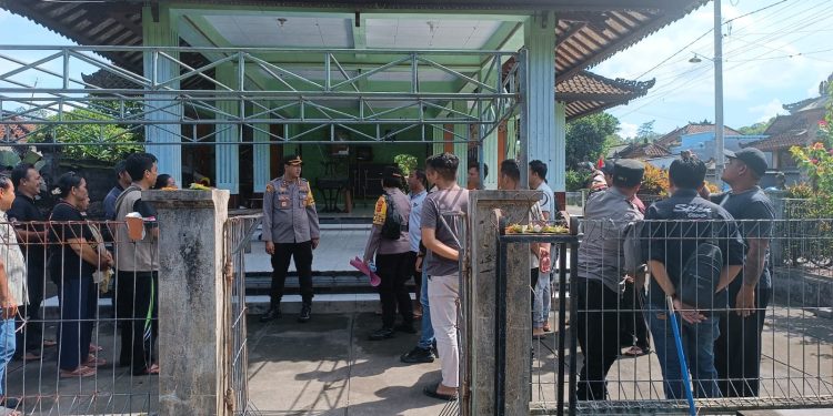 Pastikan Kesiapan TPS, Kapolres Tabanan Lakukan Pengecekan Sejumlah TPS