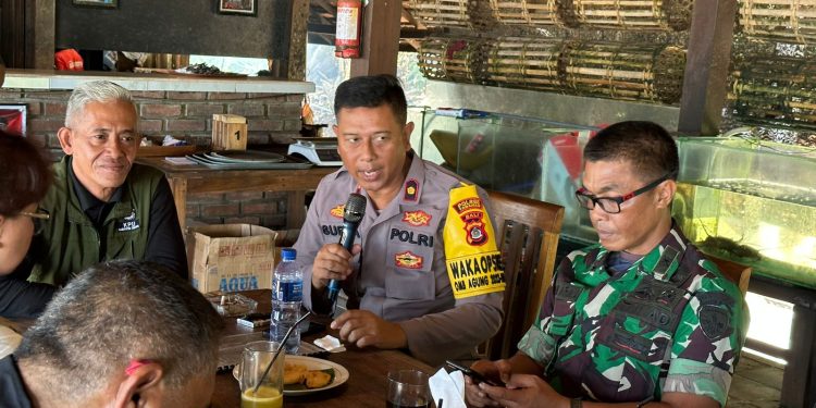 Polres Tabanan Hadiri Media Gathering Jelang Pemilu 2024
