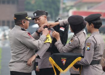 Polda Jatim Kembali Cek Kesiapan Jelang Pergeseran Personel Pengamanan Pemilu