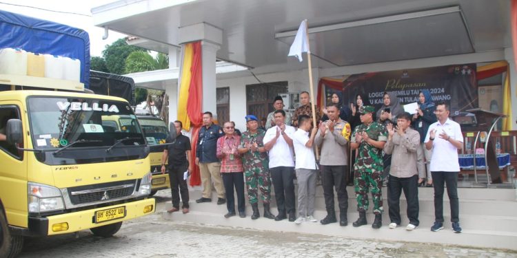 Kodim 0426 Kawal Pendistribusian Logistik Pemilu di Tuba dan Mesuji