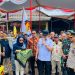 Kapolres Tulang Bawang Barat Hadiri Pelepasan Pendistribusian Logistik Pemilu Untuk Dapil 1.
