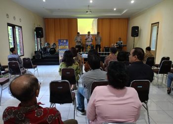 Polres Jombang Laksanakan Minggu Kasih di Gereja Sidang Jemaat Allah Bukit Sion Wonosalam