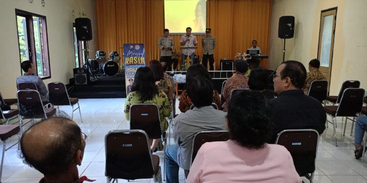 Polres Jombang Laksanakan Minggu Kasih di Gereja Sidang Jemaat Allah Bukit Sion Wonosalam