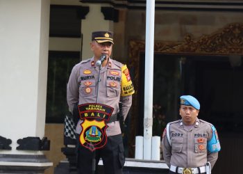 Apel Jam Pimpinan Polres Tabanan, ” Inilah Penekanan Waka Polres “