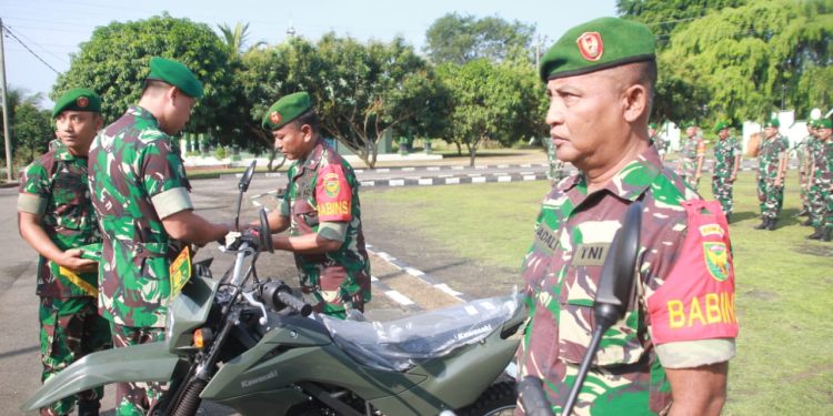 Dandim 0426 Pimpin Langsung Upacara Pelepasan Purna Tugas