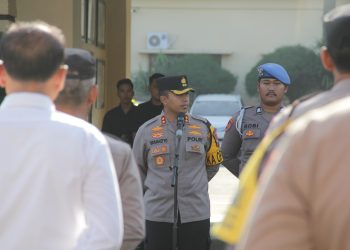 Pimipin Apel Jam Pimpinan, Kapolres Kediri Kota Tekankan Netralitas Polri Dalam Pemilu 2024