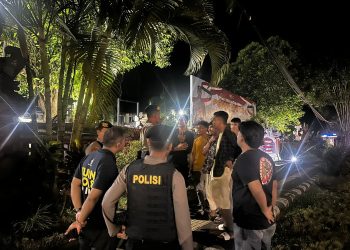 Dua Hari Menjelang Pencoblosan Polres Tabanan Gencarkan Blue Light Patrol dan Ops Yustisi Gabungan Tiga Pilar