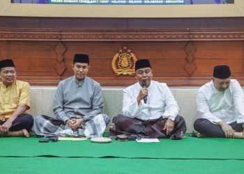 Harmoni Menuju Pemilu 2024: Liwetan Kebangsaan dan Doa Bersama di Mapolres Jombang