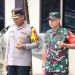 Polres Tulang Bawang Gelar Patroli Sinergitas Dengan TNI Pada Tahap Pungut Suara Pemilu 2024