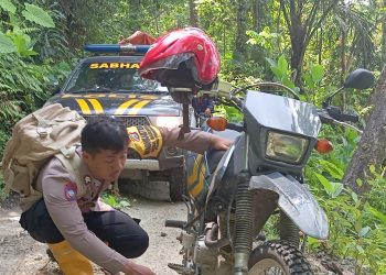 Perjuangan Polisi di Banyuwangi Kawal Logistik Pemilu Seberangi Tiga Sungai Besar Tanpa Jembatan