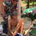 Peduli Kemanusiaan, Prajurit Lanud BNY Beri Perhatian ODGJ