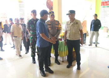 Kapolres Nganjuk Minta Anggota Pam TPS untuk Tetap Waspada Pasca Pungut dan Hitung Suara