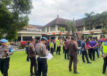 Karendal Ops Pimpin Apel Personil OMB tahap Rekap Hitung