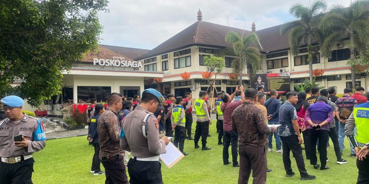 Karendal Ops Pimpin Apel Personil OMB tahap Rekap Hitung