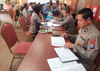 Wujud Transparasi Pengelolaan Keuangan Polres Jember, Itswasda Polda Jatim Lakukan Asistensi