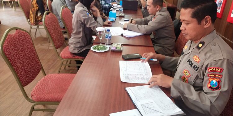 Wujud Transparasi Pengelolaan Keuangan Polres Jember, Itswasda Polda Jatim Lakukan Asistensi