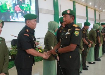 Kodim 0426 Tulang Bawang Resmi Di Jabat Letkol Kav Delvi Marico, S.E., M.I.P
