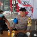 Pascapemungutan Suara, Sidokkes Polres Blitar Kota Turun Langsung Cek Kesehatan Personel yang Bertugas