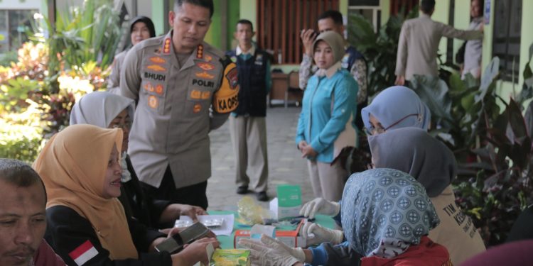 Polresta Malang Kota Layani Cek Kesehatan Petugas Keamanan dan Penyelenggara Pemilu 2024