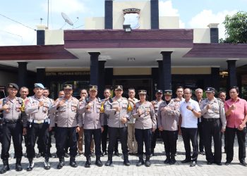 Kapolres Kediri Kota Cek Sarana Prasarana dan Kelengkapan Pelayanan Publik di Polsek Jajaran