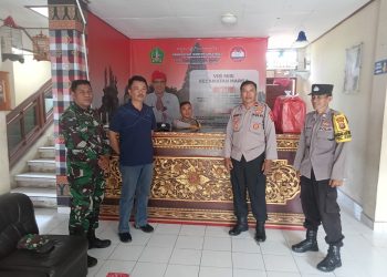 Karendalops Pimpin Kegiatan Patroli dan Pengamanan tahap rekapitulasi Pleno di PPK Kerambitan, PPK Seltim, PPK Selemadeg dan PPK Selbar daerah hukum Polres Tabanan