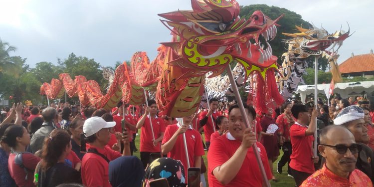 Polres Tabanan Berikan Pengamanan Festival Imlek Cap Go Me dan Parade Nusantara